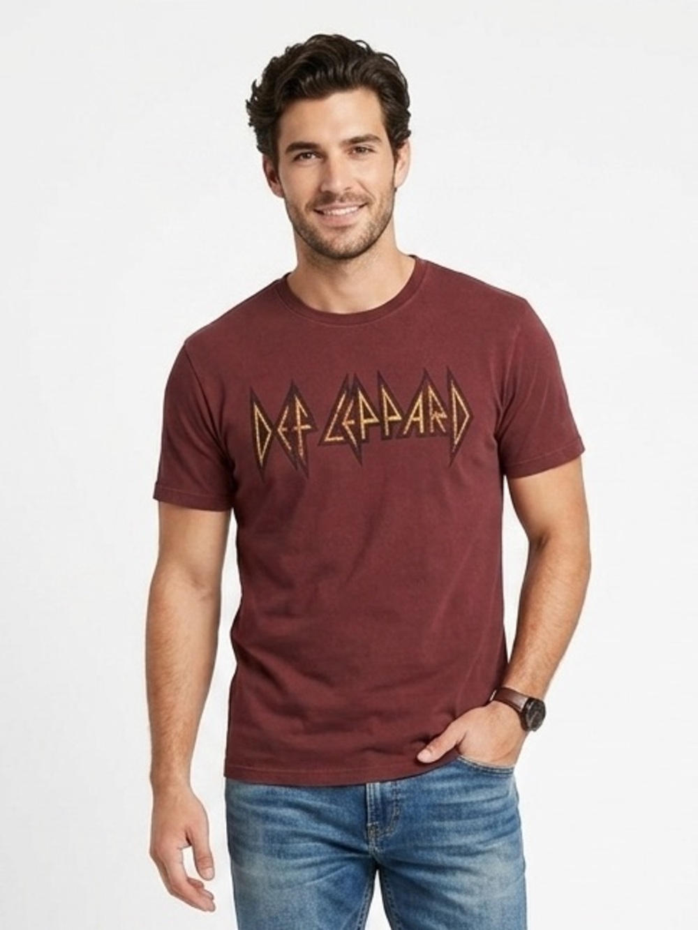 Def Leppard Graphic Band Tee